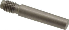 Value Collection - Size 4, 0.248" Large End Diam, Passivated Stainless Steel 1/4-28 Threaded Taper Pin - Grade 303, 18-8, 1 Pin Length - Exact Industrial Supply