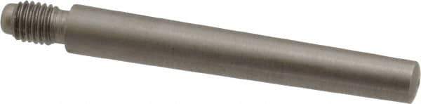 Value Collection - Size 5, 0.287" Large End Diam, Passivated Stainless Steel 1/4-28 Threaded Taper Pin - Grade 303, 18-8, 2 Pin Length - Exact Industrial Supply