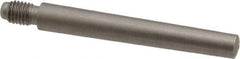 Value Collection - Size 5, 0.287" Large End Diam, Passivated Stainless Steel 1/4-28 Threaded Taper Pin - Grade 303, 18-8, 2 Pin Length - Exact Industrial Supply