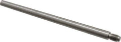 Value Collection - Size 5, 0.287" Large End Diam, Passivated Stainless Steel 1/4-28 Threaded Taper Pin - Grade 303, 18-8, 4 Pin Length - Exact Industrial Supply