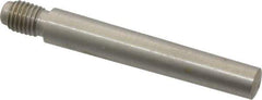 Value Collection - Size 6, 0.339" Large End Diam, Passivated Stainless Steel 5/16-24 Threaded Taper Pin - Grade 303, 18-8, 2 Pin Length - Exact Industrial Supply