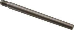 Value Collection - Size 8, 0.49" Large End Diam, Passivated Stainless Steel 7/16-20 Threaded Taper Pin - Grade 303, 18-8, 5 Pin Length - Exact Industrial Supply