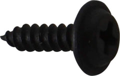 Value Collection - #6 Flat Head Phillips Sheet Metal Screw - Steel, 1/2" OAL, Grade 2 - Exact Industrial Supply