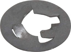 Au-Ve-Co Products - 3/16" Screw, 7/16" OD, Spring Steel Push Nut - Black Phosphate - Exact Industrial Supply