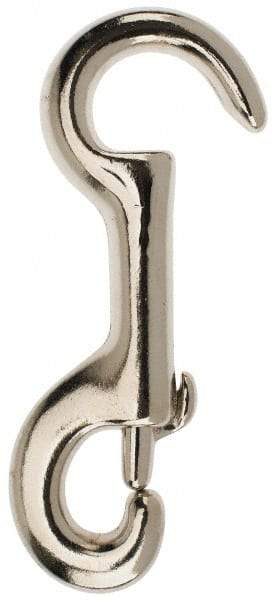 Value Collection - 6" Long Open Eye Snap - Malleable Iron with 9/16" Snap Opening - Exact Industrial Supply