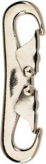 Value Collection - 5-3/16" Long Double Snap - Malleable Iron with 1/2" Snap Opening - Exact Industrial Supply