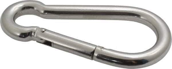 Value Collection - 4-3/4" Long All Purpose Snap - Stainless Steel with 11/16" Snap Opening - Exact Industrial Supply
