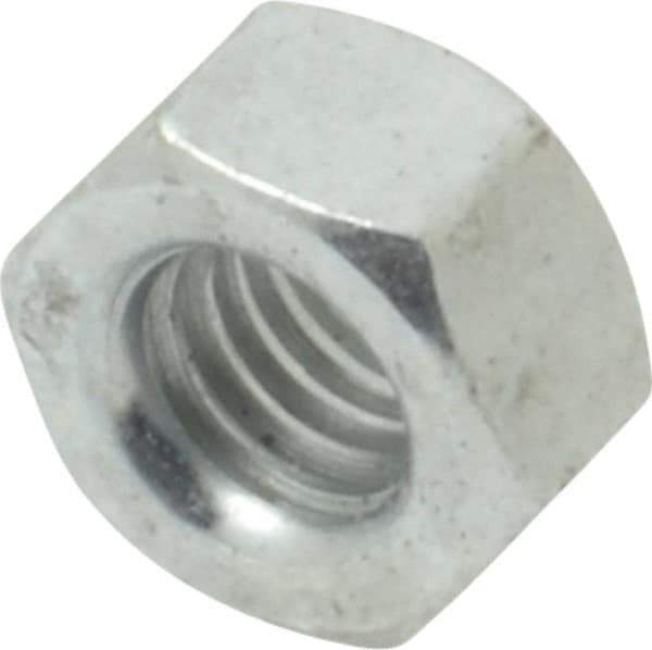 Value Collection - M5x0.80 Metric Coarse Grade 8 Hex Lock Nut with Distorted Thread - 4.5mm High, Zinc-Plated Finish - Exact Industrial Supply