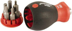 Wiha - Stubby Insert Bit Screwdriver Set - Hex - Exact Industrial Supply