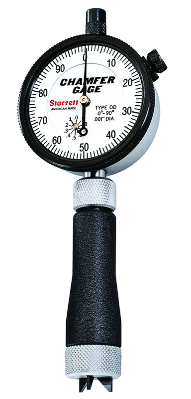 #685-1Z External Chamfer Gage 0-90 Degree - Exact Industrial Supply