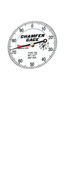 #686-1Z External Chamfer Gage 1/8-1/2" - Exact Industrial Supply