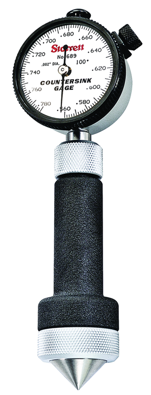 #689-4Z Countersink Gage 100 Degree .560"-.780" - Exact Industrial Supply