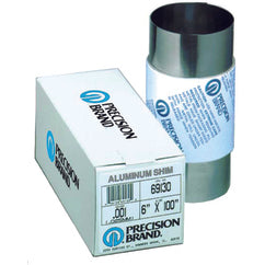 .010X6X100 ALUMINUM SHIM - Exact Industrial Supply