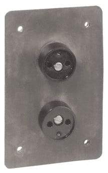 Square D - 5 Amp, Electrical Switch Contact Block - 600 VAC, For Use with Type B Pushbutton Station - Exact Industrial Supply