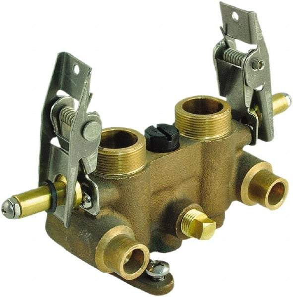 Acorn Engineering - Faucet Replacement Valve Body Assembly - Brass, Use with Acorn Flo-Cloz Valves - Exact Industrial Supply