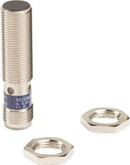 Telemecanique Sensors - PNP, 4mm Detection, Cylinder, Inductive Proximity Sensor - 3 Wires, IP65, IP67, 12 to 24 VDC, M12x1 Thread, 50mm Long - Exact Industrial Supply