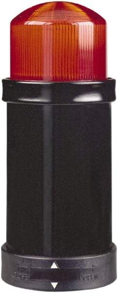 Schneider Electric - 230 VAC, 4X NEMA Rated, Strobe Tube, Red, Flashing Light - 60 Flashes per min, 70mm Pipe/Pendant, 70mm Diameter, 157mm High, IP65, IP66 Ingress Rating - Exact Industrial Supply