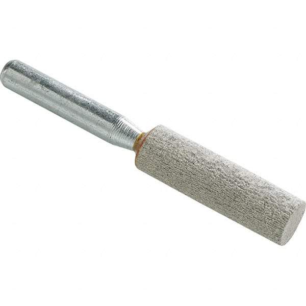 WALTER Surface Technologies - 3/8" Head Diam, Cylinder End, Silicon Carbide Mounted Point - Orange, Fine Grade, 37,210 RPM - Exact Industrial Supply