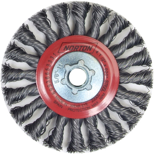 4-1/2 X. 020 × 5/8-11 TWIST KNOT WHEEL