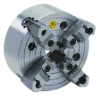 12" 4-Jaw A6 Independed Forge Steel Lathe Chuck 2 pc. TJ - Exact Industrial Supply