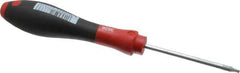 Wiha - T7 Torx Driver - 60mm Blade Length, 6-1/2" OAL, Ergonomic Handle - Exact Industrial Supply