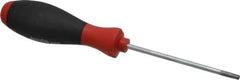 Wiha - T25 Torx Driver - 100mm Blade Length, 8-1/4" OAL, Ergonomic Handle - Exact Industrial Supply