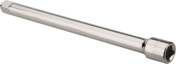 Paramount - 1/2" Drive Standard Socket Extension - 10" OAL, Chrome Finish - Exact Industrial Supply