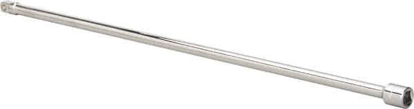 Paramount - 3/8" Drive Standard Socket Extension - 18" OAL, Chrome Finish - Exact Industrial Supply