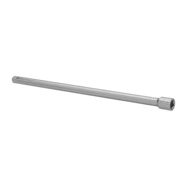 Paramount - 3/8" Drive Standard Socket Extension - 12" OAL, Chrome Finish - Exact Industrial Supply