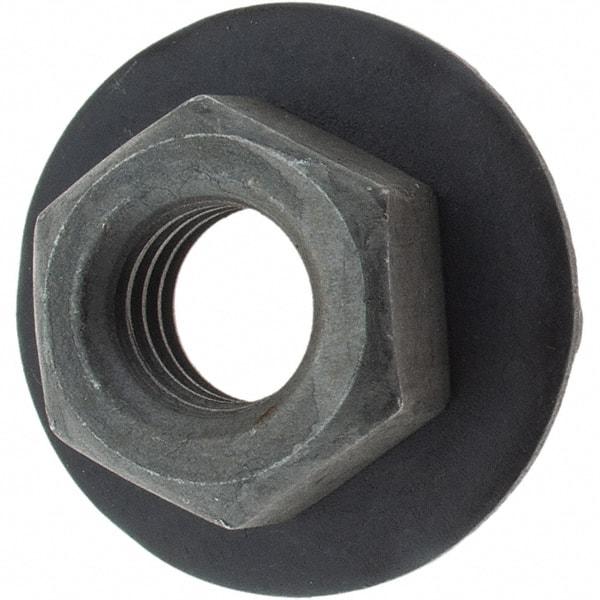 Value Collection - M6x1.00 Washer Hex Nut - 10mm Across Flats, Phosphate Finish - Exact Industrial Supply