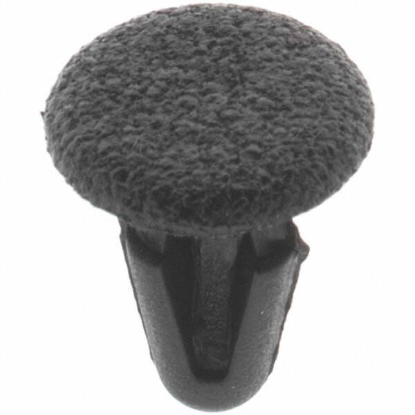 Value Collection - 5mm Hole Diam, Nylon Panel Rivet - 13mm Length Under Head, 5mm Material Thickness - Exact Industrial Supply