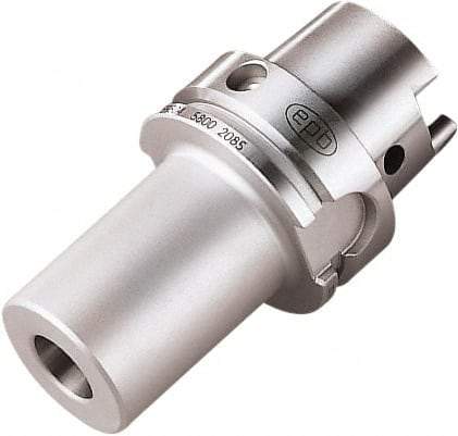 Seco - 8mm Hole Diam, HSK63A Taper Shank Shrink Fit Tool Holder & Adapter - 2.755" Projection, 0.944" Nose Diam, 1.181" Clamping Depth, 45,000 RPM, Through Coolant - Exact Industrial Supply