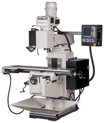 Vectrax - 54" Long x 10" Wide, 3 Phase Fagor 3 Axis 8055i CNC Milling Machine - Frequency Control, NT40 Taper, 5 hp - Exact Industrial Supply