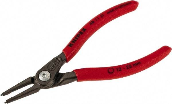 Rotor Clip - DHO Internal Retaining Ring Pliers - 5-1/2" OAL - Exact Industrial Supply