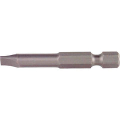 Wiha - 1/8" Power Bit - 1/4" Drive, 2" OAL - Exact Industrial Supply