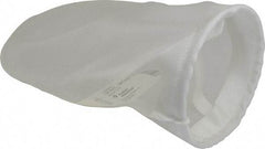 Pentair - 600 Micron, Size 1, 100 GPM Max Flow, High Flow Bag Filter - 7 Inch Diameter, 16-1/2 Inch Long, 2 Sq. Ft. - Exact Industrial Supply