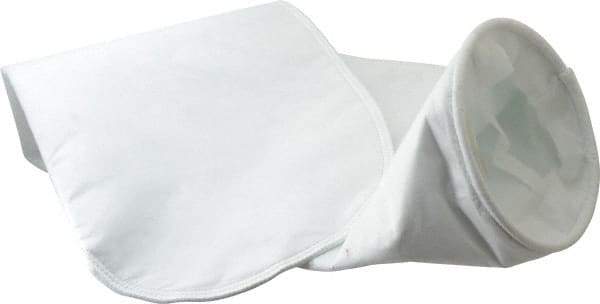Pentair - 25 Micron, Size 2, 110 GPM Max Flow, High Efficiency Bag Filter - 7 Inch Diameter, 32 Inch Long, 4.4 Sq. Ft. - Exact Industrial Supply