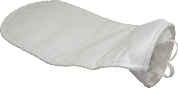 Pentair - 25 Micron, Size 4, 20 GPM Max Flow, High Efficiency Bag Filter - 4.1 Inch Diameter, 14 Inch Long, 1 Sq. Ft. - Exact Industrial Supply