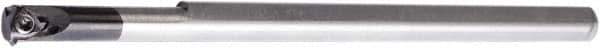 Vargus - Internal Thread, Right Hand Cut, 1/4" Shank Width x 0.21" Shank Height Indexable Threading Toolholder - 4" OAL, 4.0KIR Insert Compatibility, CNVRC Toolholder, Series Mini 3 - Exact Industrial Supply