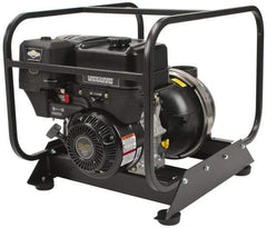 Value Collection - 8 HP, 3,600 RPM, 3 Port Size, B and S Intek, Self Priming Engine Pump - Polyester, Silicon Carbide Shaft Seal - Exact Industrial Supply