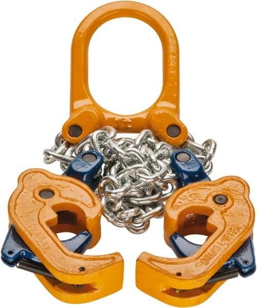 Value Collection - 2,000 Lb Load Capacity, 55 Gal Drum Lifter - For 55 Gal Drums - Exact Industrial Supply