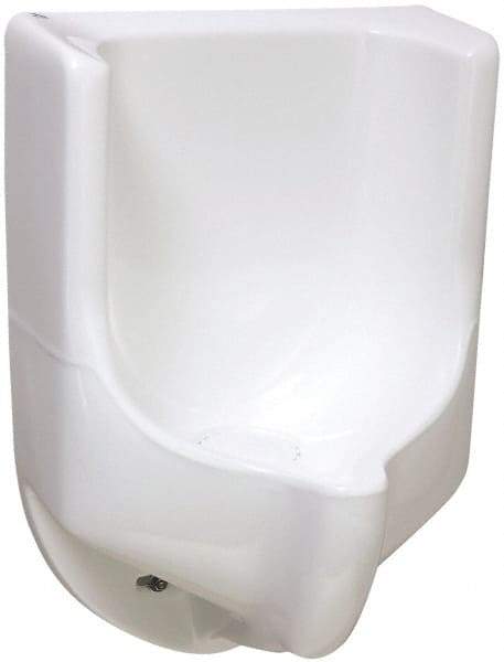 Waterless - White Waterless Urinal - 28" High x 18" Wide x 14" Deep - Exact Industrial Supply