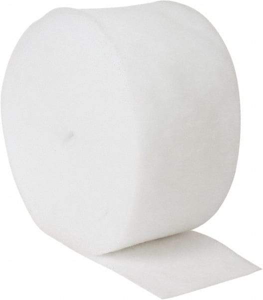 Made in USA - 135' Long x 16" Wide x 1/2" Thick Polyester Media Air Filter Media Roll - MERV 4, 78% Arrestance Efficiency, 500 FPM Max Air Flow, 0.08" wpg Init Resist, 1" wpg Final Resist, 30% Particle Capture Efficiency, Use with Continental - Exact Industrial Supply