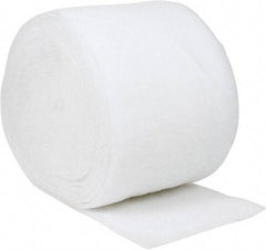 Made in USA - 135' Long x 25" Wide x 1/2" Thick Polyester Media Air Filter Media Roll - MERV 4, 78% Arrestance Efficiency, 500 FPM Max Air Flow, 0.08" wpg Init Resist, 1" wpg Final Resist, 30% Particle Capture Efficiency, Use with Continental - Exact Industrial Supply