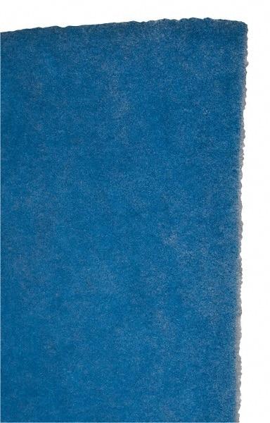 Made in USA - 15' Long x 25" Wide x 1/2" Thick Polyester Media Air Filter Media Roll - MERV 4, 80% Arrestance Efficiency, 500 FPM Max Air Flow, 0.1" wpg Init Resist, 1" wpg Final Resist, 30% Particle Capture Efficiency, Use with Any Unit - Exact Industrial Supply