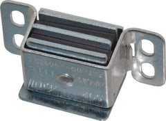 80/20 Inc. - 2.1" Long x 1.1" Wide x 0.56" High, Extruded Aluminum Magnetic Door Catch - 1.14" Long Strike, 0.89" Wide Strike - Exact Industrial Supply