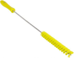 Vikan - 3/4" Diam Polyester Valve Brush - 19-5/8" OAL, 5-3/4" Head Length, Polypropylene & Stainless Steel Handle - Exact Industrial Supply
