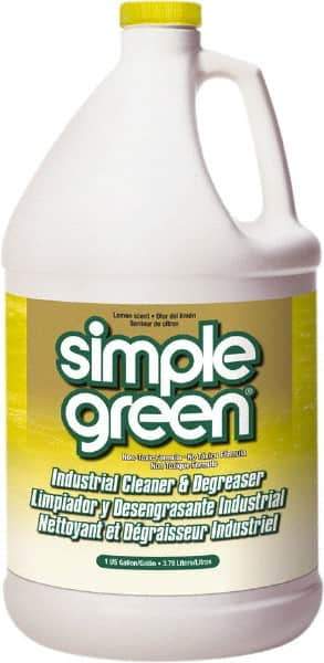 Simple Green - 1 Gal Bottle All-Purpose Cleaner - Liquid, Biodegradable, Concentrated, Lemon - Exact Industrial Supply