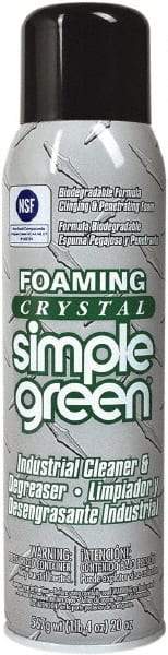 Simple Green - 20 oz Aerosol Cleaner/Degreaser - Aerosol, Biodegradable, Unscented - Exact Industrial Supply