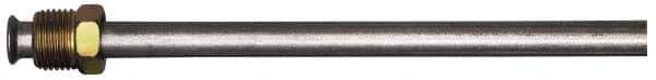 AGS Company - 1/4" OD x 72" Long, Automotive Brake Line - Steel with Galvanized Zinc Coating - Exact Industrial Supply